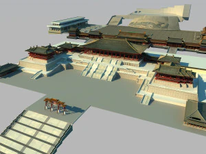 temple 3D Model