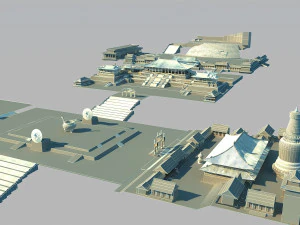 temple 3D Model
