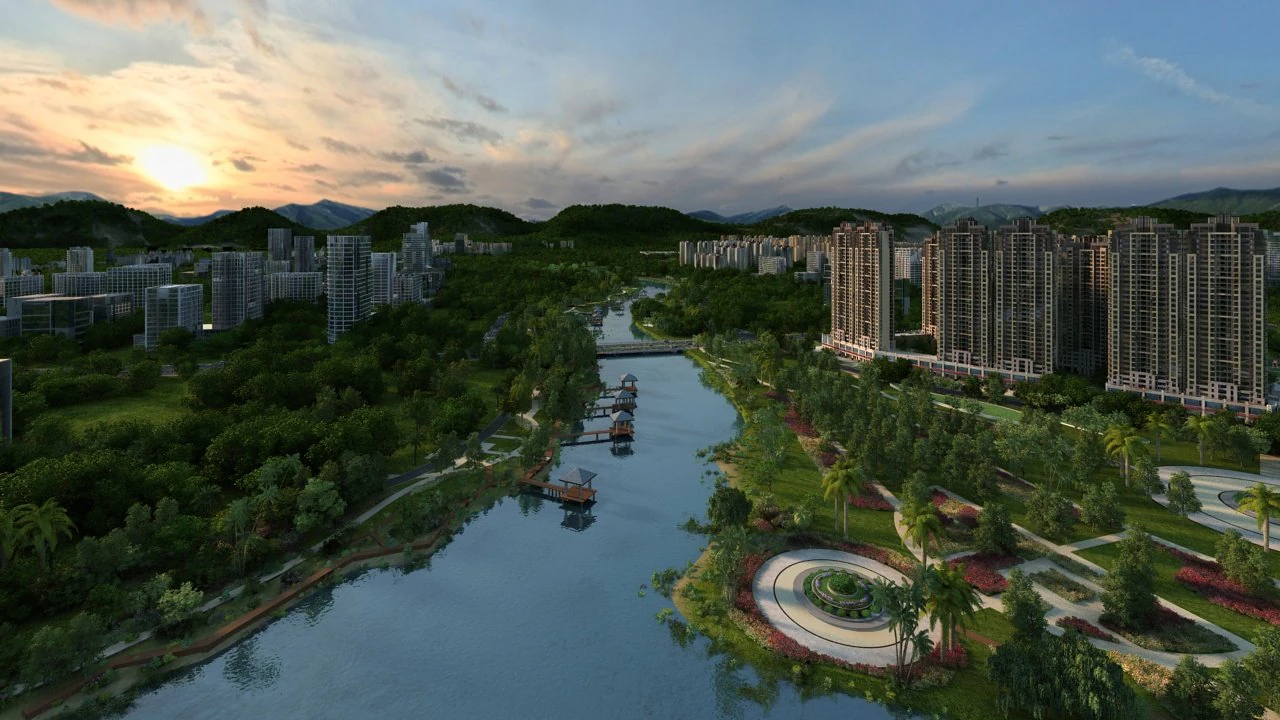 도시 건물 3D 모델 .c4d .max .obj .3ds .fbx .stl .blend 