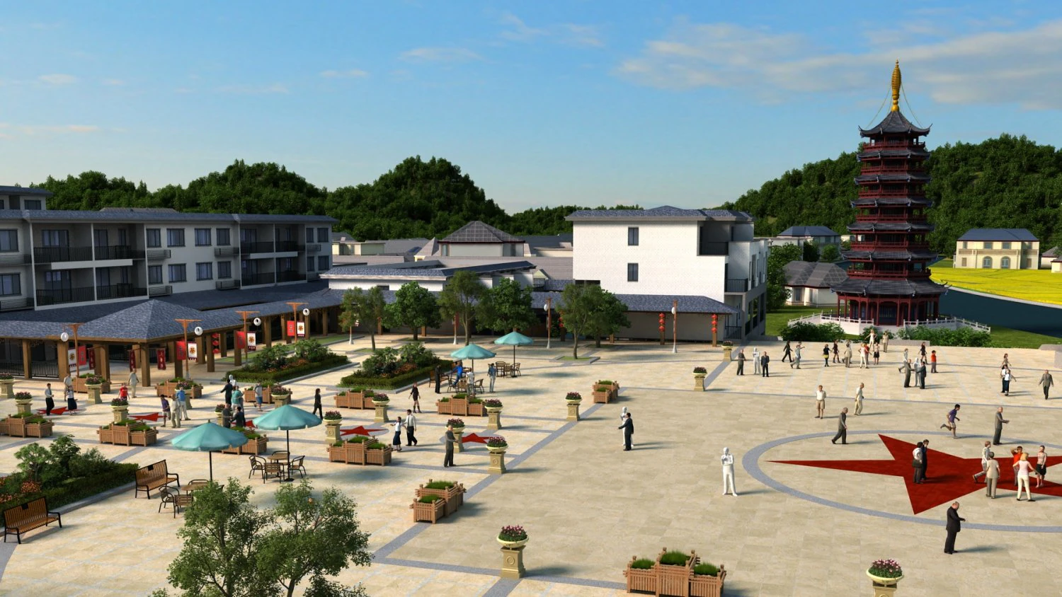 city building 3D Model .c4d .max .obj .3ds .fbx .stl .blend 