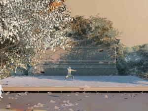 taoist temple 3D-Modell