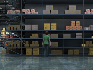 warehouse 3D मॉडल
