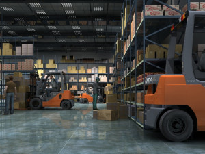 warehouse 3D 모델