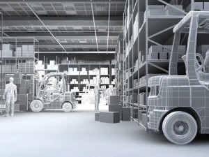 warehouse 3D Model