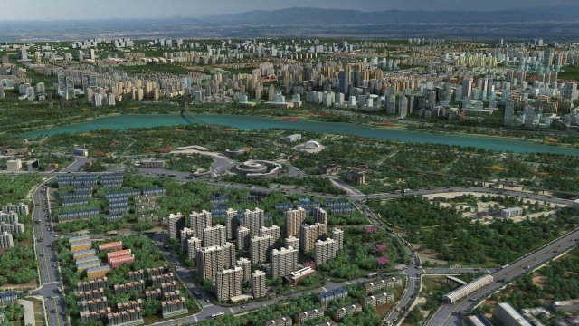 city building 3D 모델 .c4d .max .obj .3ds .fbx .stl .blend