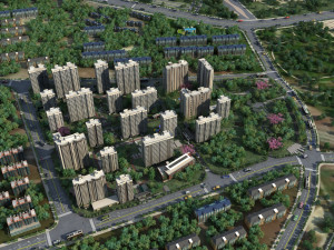 city building 3D 모델
