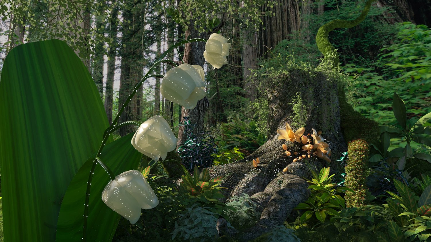 Forest 3ds max