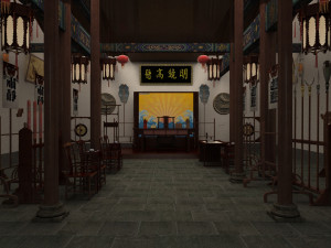 ancient government 3D Model