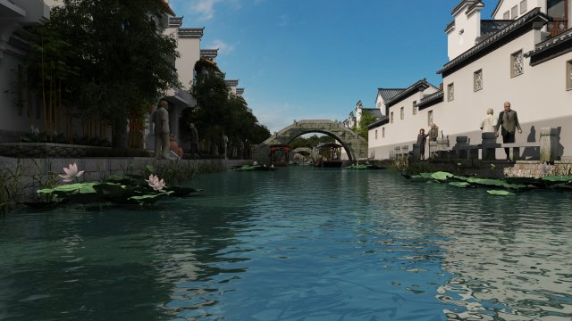 ancient building Modello 3D .c4d .max .obj .3ds .fbx .stl .blend 