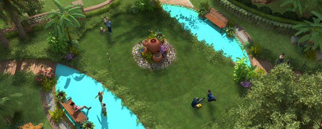 city building Modelo 3D .c4d .max .obj .3ds .fbx .stl .blend 