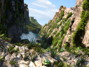 canyon 3D Model