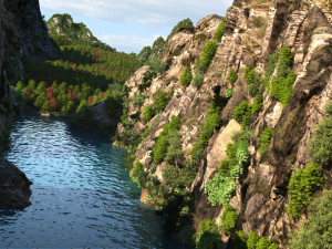 canyon 3D Model
