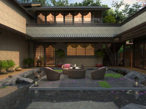 klub dla relaksu Model 3D