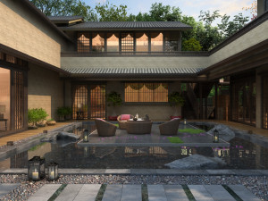 club for relaxation 3D Model