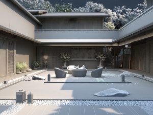 club for relaxation 3D Model