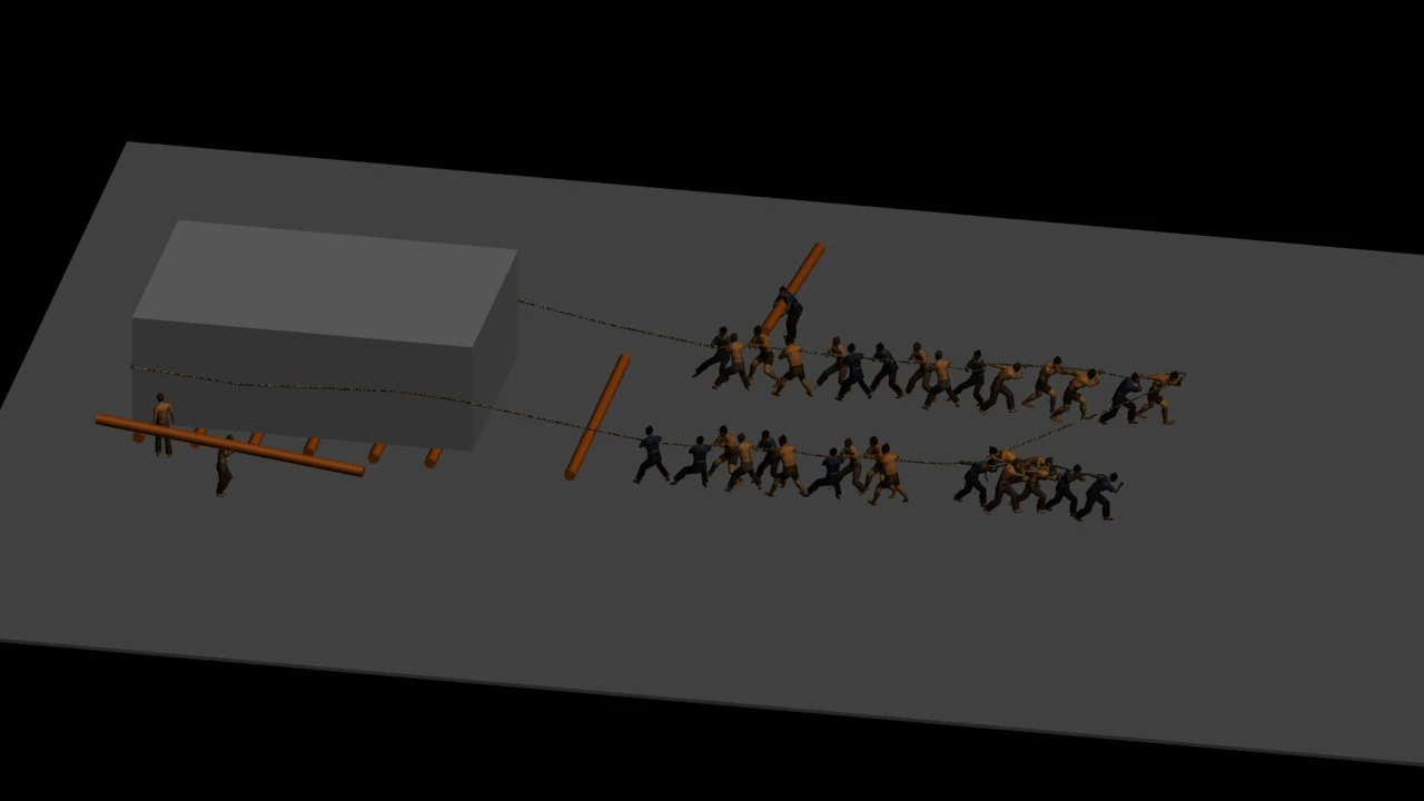 ancient labor 3D Model .c4d .max .obj .3ds .fbx .stl .blend 