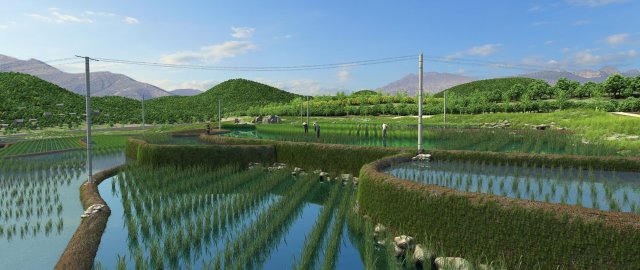farmland 3D Модель .c4d .max .obj .3ds .fbx .stl .blend 