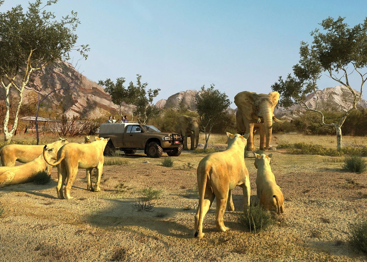 wild animals 3D Model .c4d .max .obj .3ds .fbx .stl .blend 