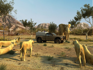wild animals 3Dモデル