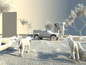 wild animals 3Dモデル