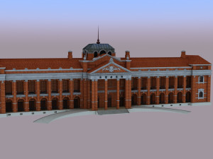 xinhai memorial hall Modelo 3D