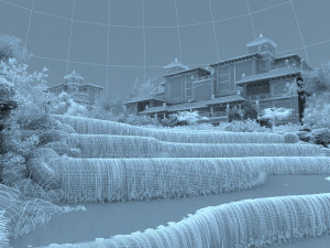 villa Modello 3D