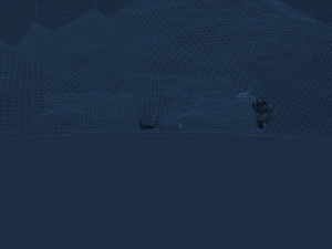 snow mountain 3D Modell