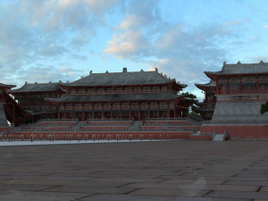 daming palace 3D 模型