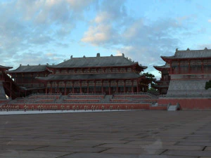 daming palace 3D Model