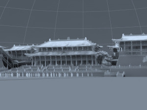 daming palace 3D 模型