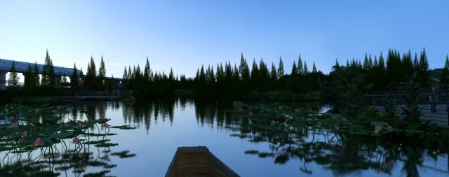 lotus pond Modello 3D .c4d .max .obj .3ds .fbx .stl .blend