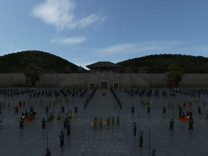 weiyang palace Modelo 3D
