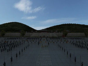 weiyang palace 3D Model