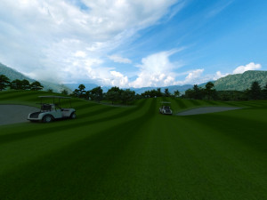 golf course Modèle 3D
