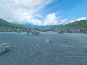 golf course Modèle 3D