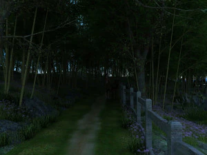 bosque de monta&ntilde;a Modelo 3D