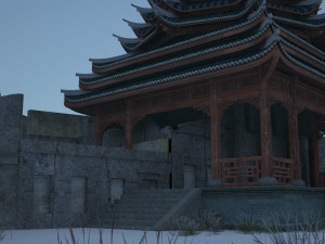 ancient construction 3D Модель