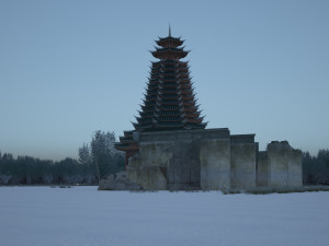 ancient construction Modello 3D