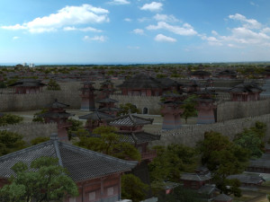 ancient palace Model 3D