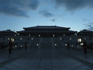 ancient palace 3D Model