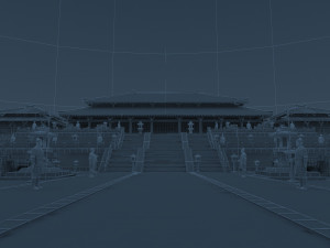 ancient palace Modèle 3D