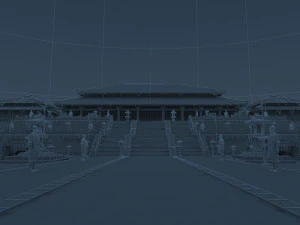 ancient palace 3D Model