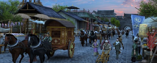 ancient market Modelo 3D .c4d .max .obj .3ds .fbx .stl .blend 