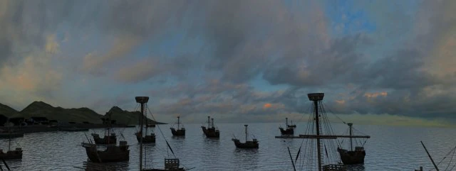 statek Model 3D .c4d .max .obj .3ds .fbx .stl .blend 