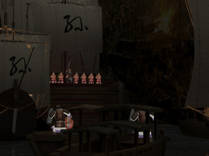 ancient warship 3D Model