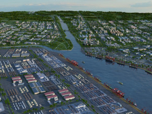 port 3D Model