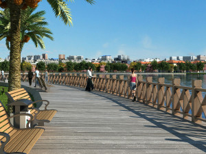 lake view 3D Model