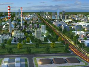 port city 3D मॉडल