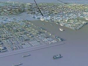 port city 3D मॉडल