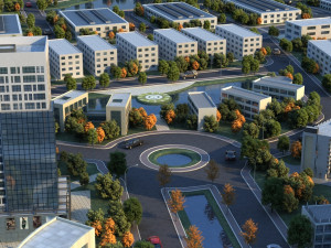 city building Model 3D